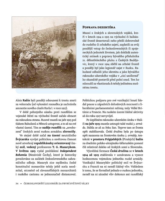 Českoslovenští legionáři za 1. světové války 