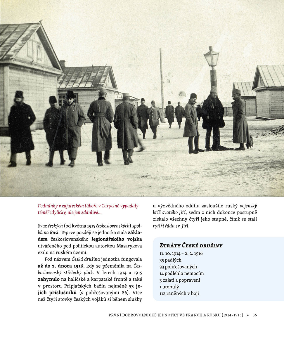 Českoslovenští legionáři za 1. světové války 