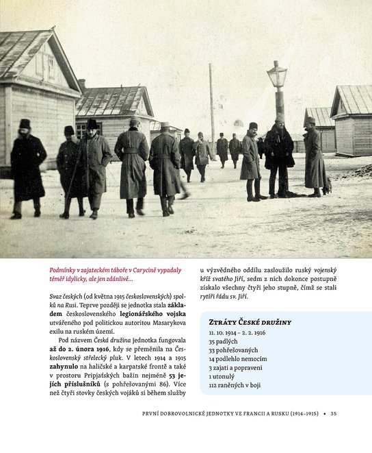 Českoslovenští legionáři za 1. světové války 