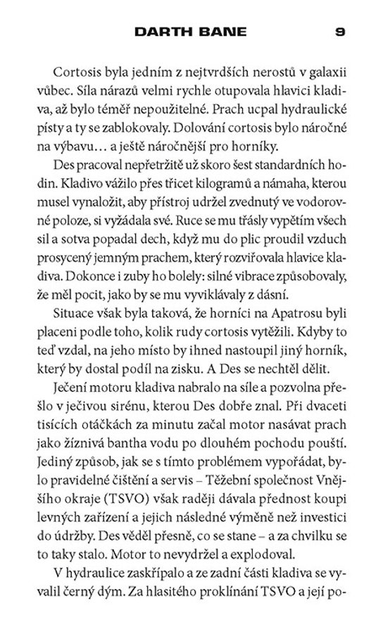 Star Wars - Darth Bane 1. Cesta zkázy