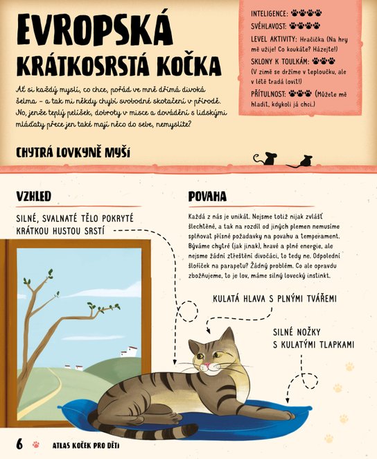 Atlas koček pro děti