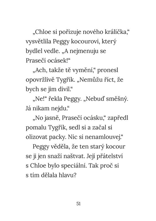 Mops králíčkem