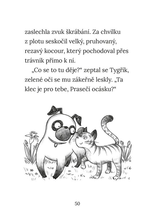 Mops králíčkem