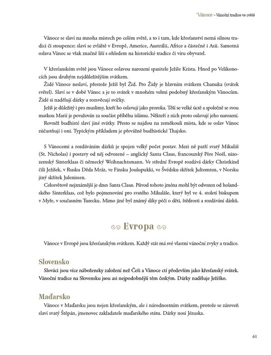 Vánoce - historie, zvyky, tradice