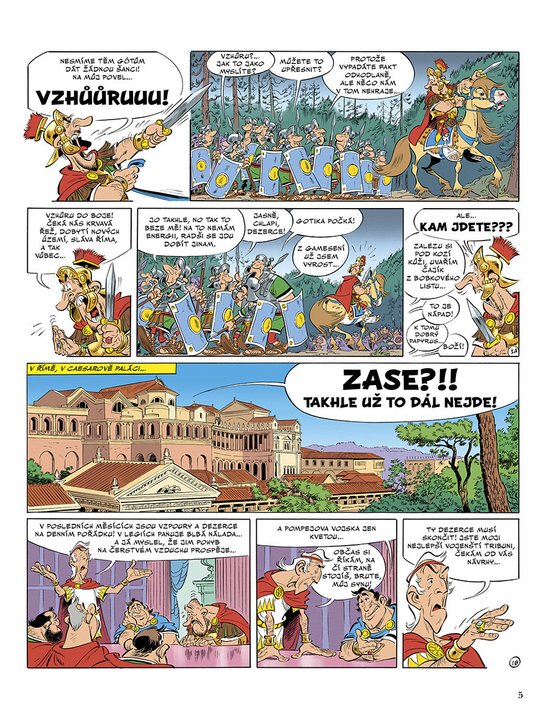 Asterix 40 - Bílý kosatec