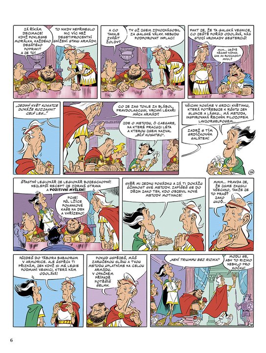 Asterix 40 - Bílý kosatec