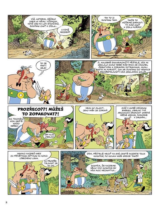 Asterix 40 - Bílý kosatec