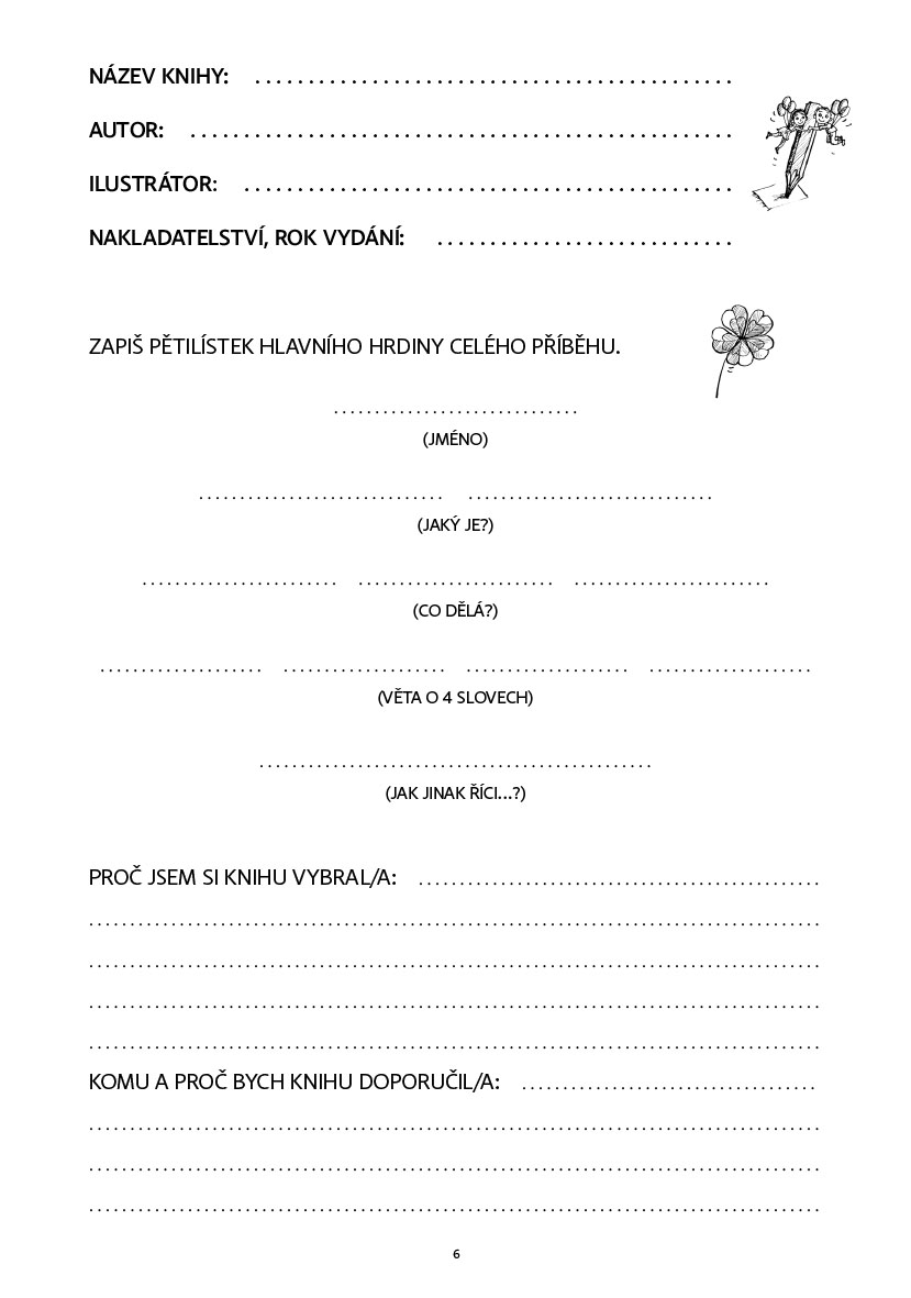 Deník malého čtenáře