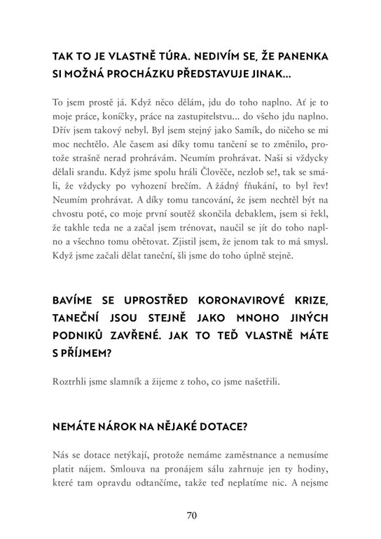 Protančit se životem