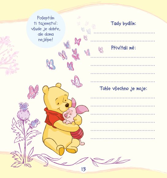 Medvídek Pú Moje první knížka