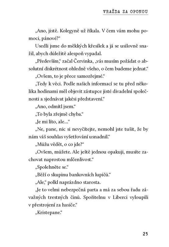 Vražda za oponou