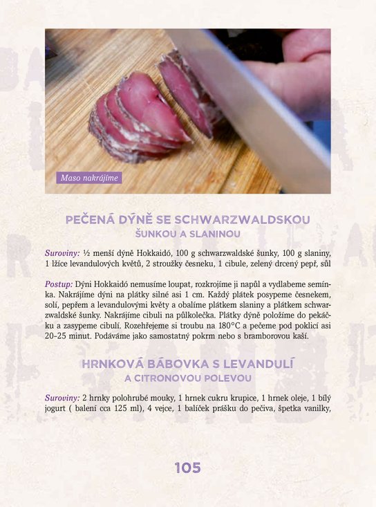 Domácí levandulová kuchařka 