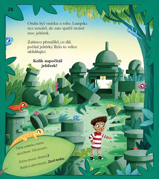 Dokonči příběh - Kam se ztratil pejsek? 