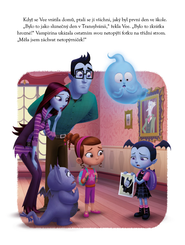 Vampirina - Vybarvuj, čti si, nalepuj