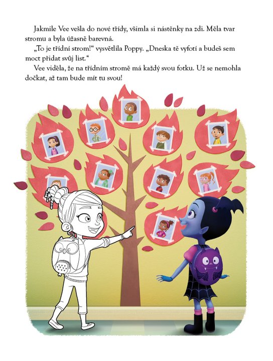 Vampirina - Vybarvuj, čti si, nalepuj