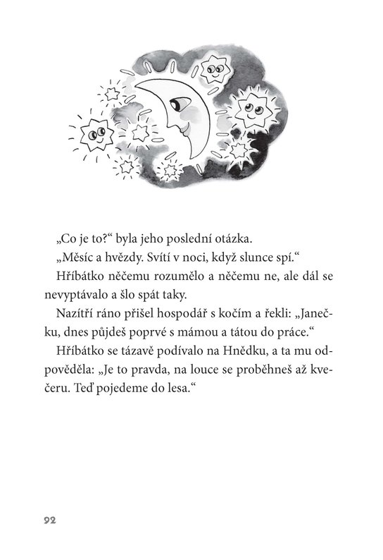 O zvědavém telátku a bázlivém hříbátku