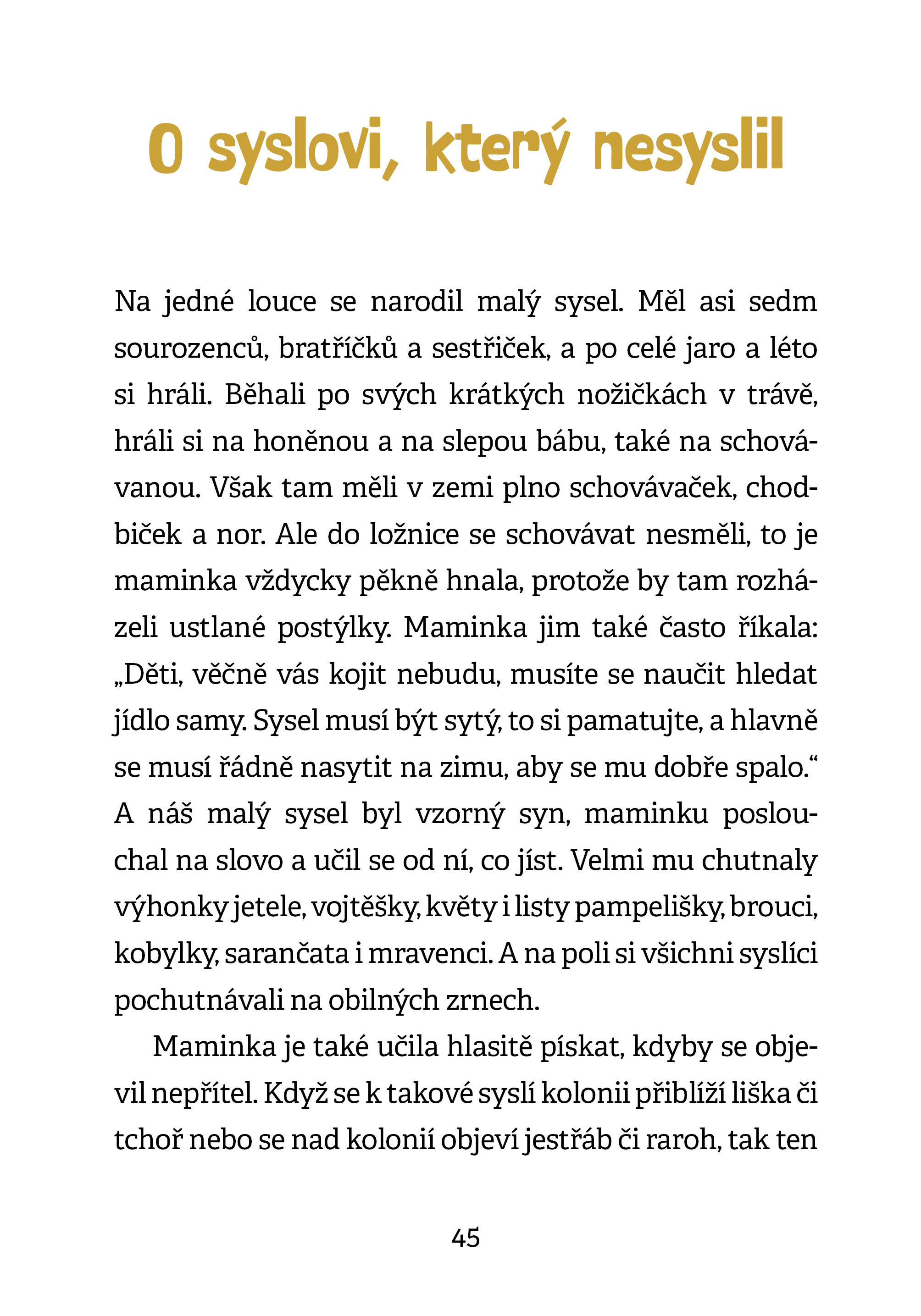 Veselé pohádky s vyjmenovanými slovy
