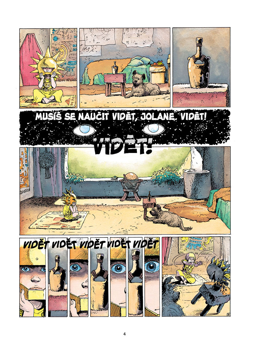 Thorgal 13 - Mezí zemí a světlem