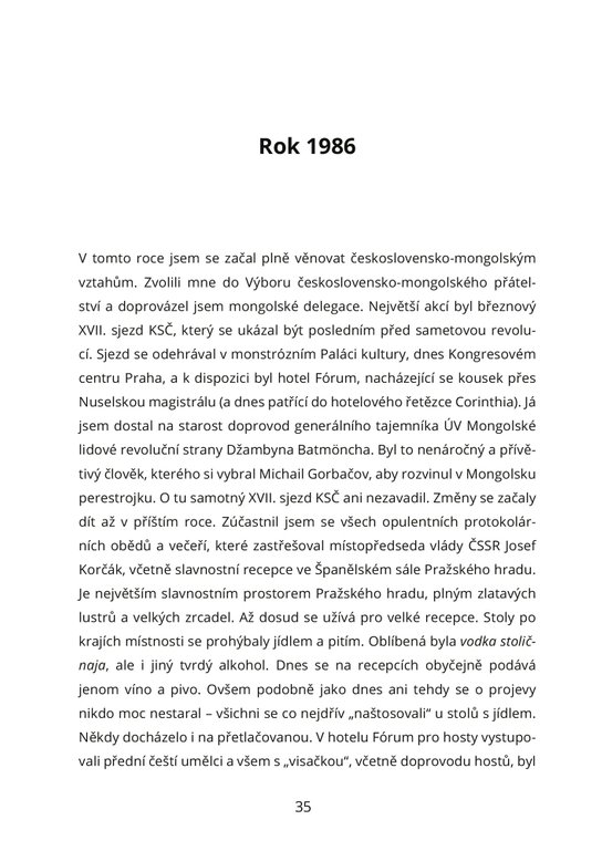 Paměti česko-slovenského diplomata napříč režimy