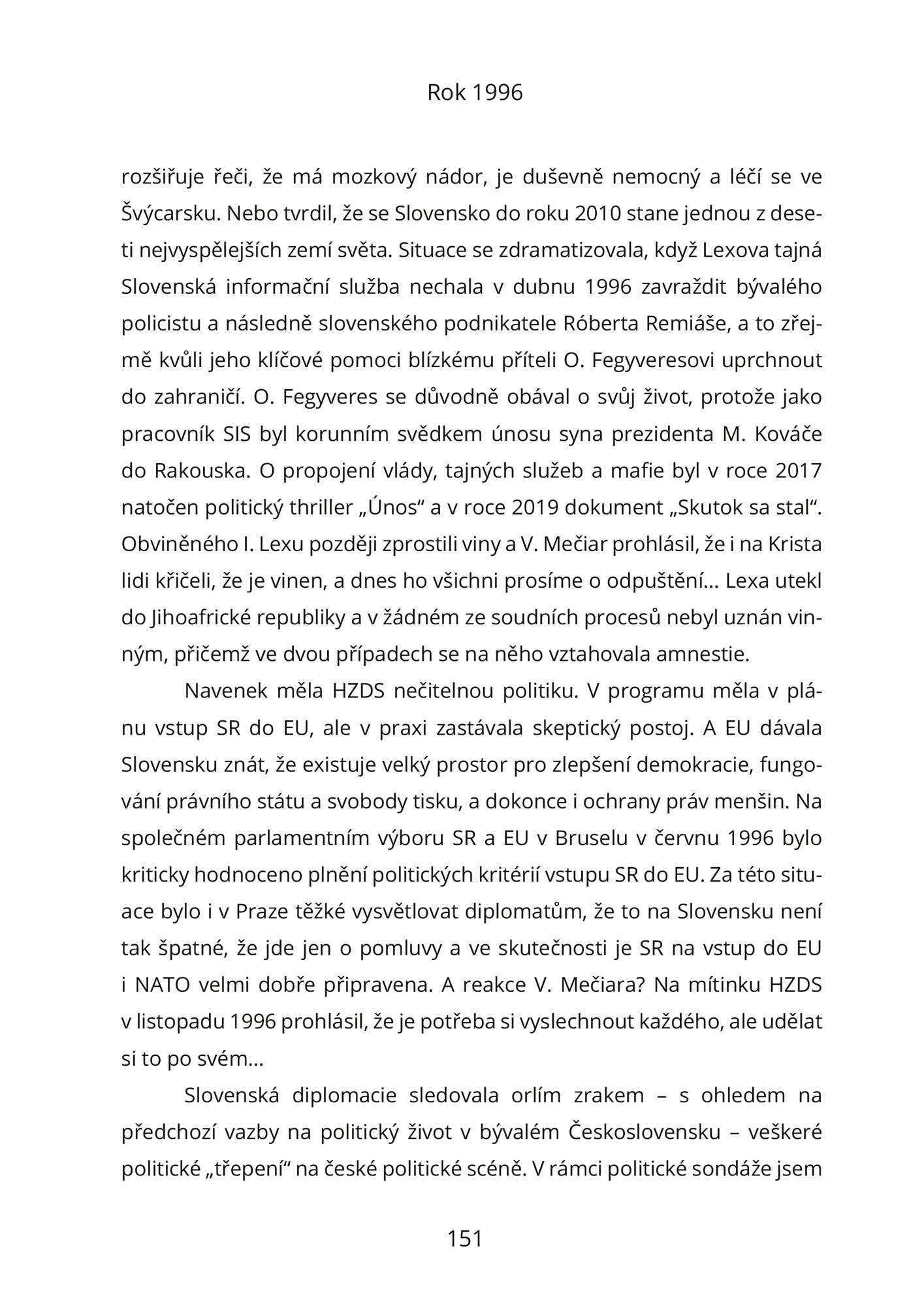 Paměti česko-slovenského diplomata napříč režimy