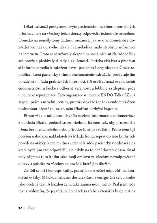Endometrióza v otázkách a odpovědích