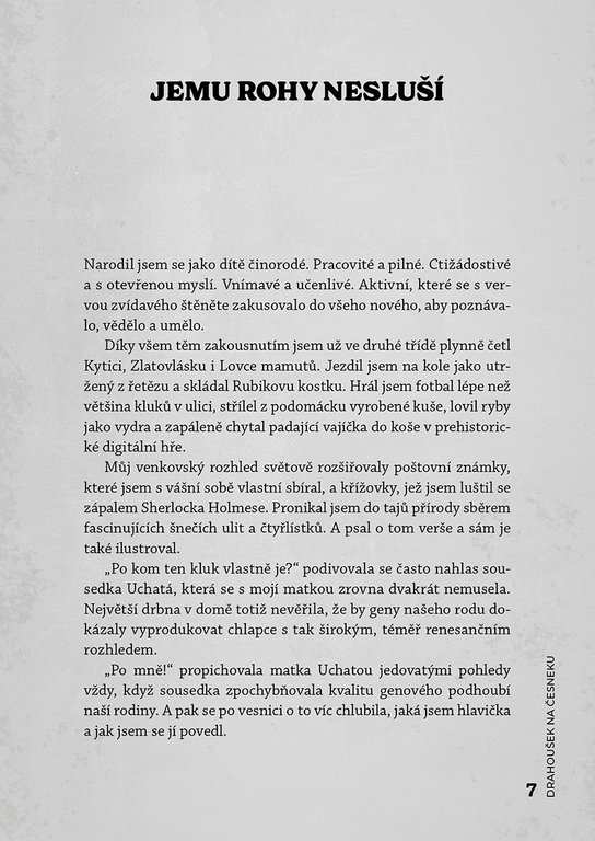 Drahoušek na česneku