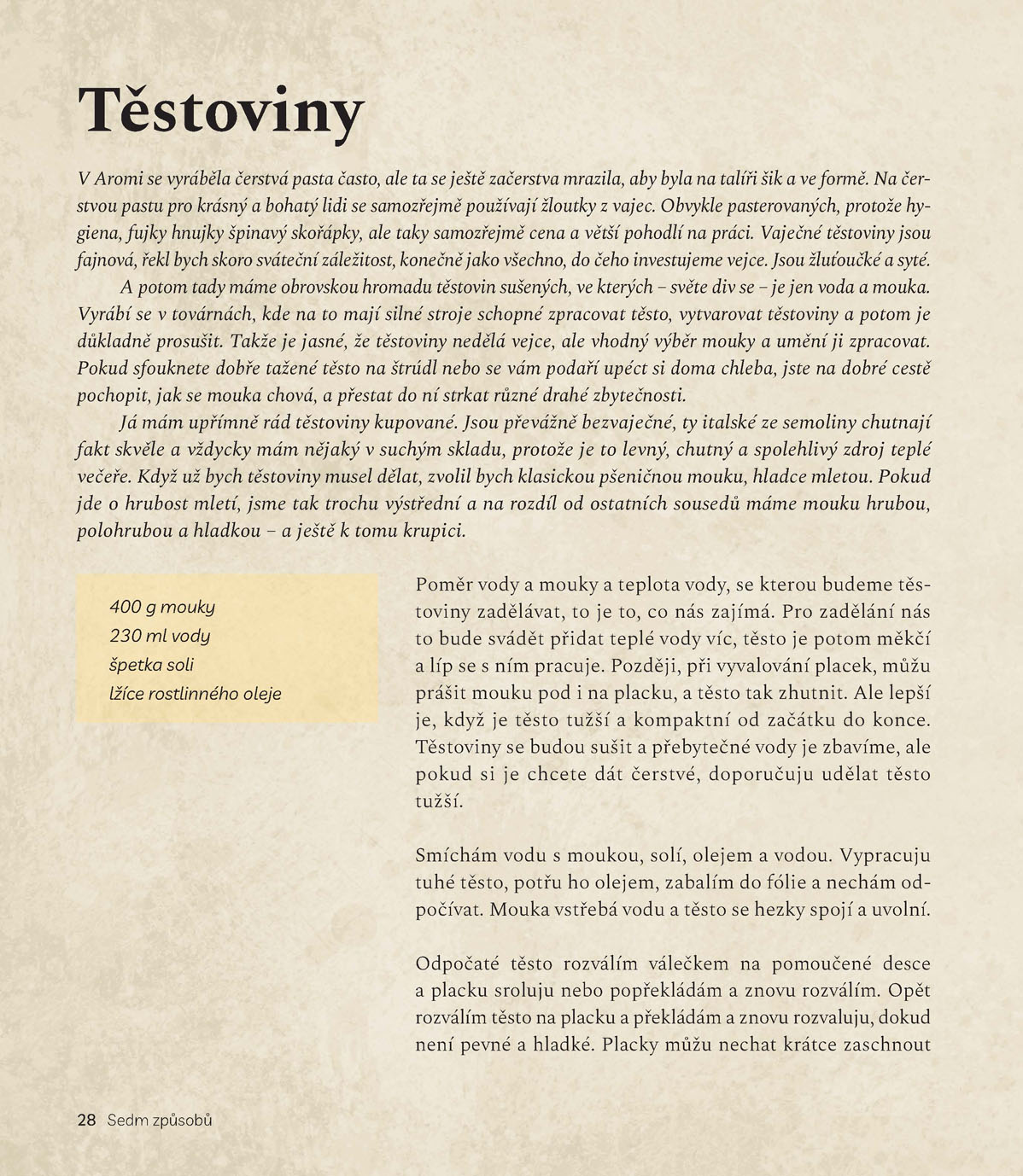 Sedm způsobů jak se radovat z jídla
