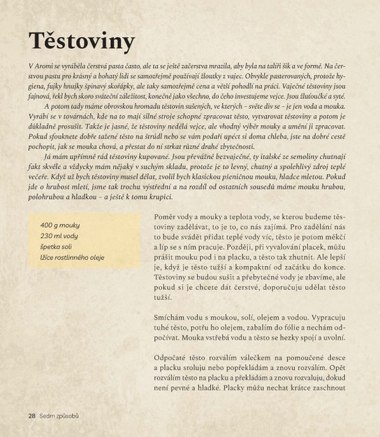 Sedm způsobů jak se radovat z jídla