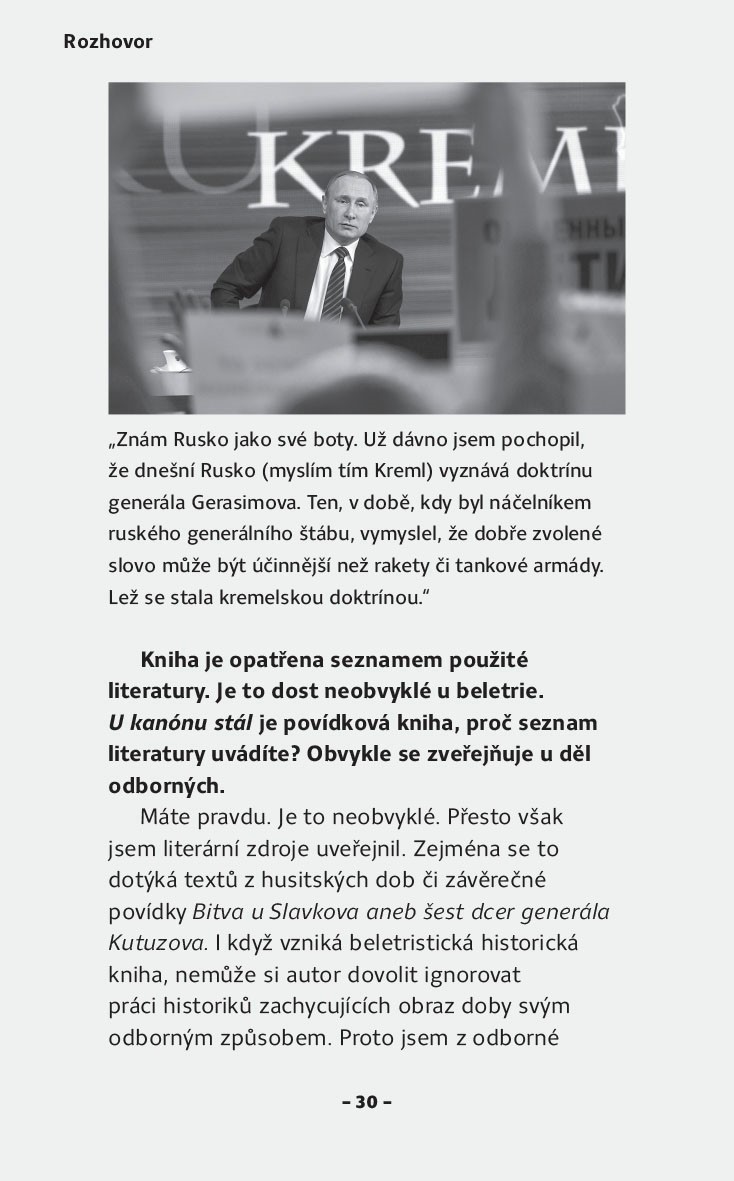U kanónu stál