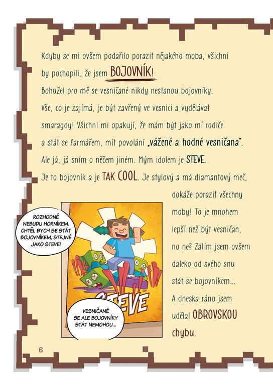Deník maličkého Minecrafťáka