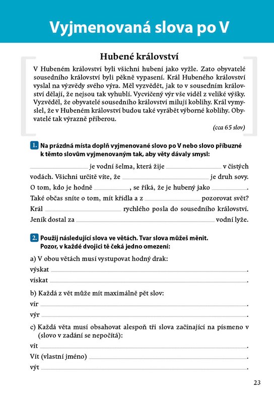 Diktáty trochu jinak pro 3. a 4. třídu ZŠ
