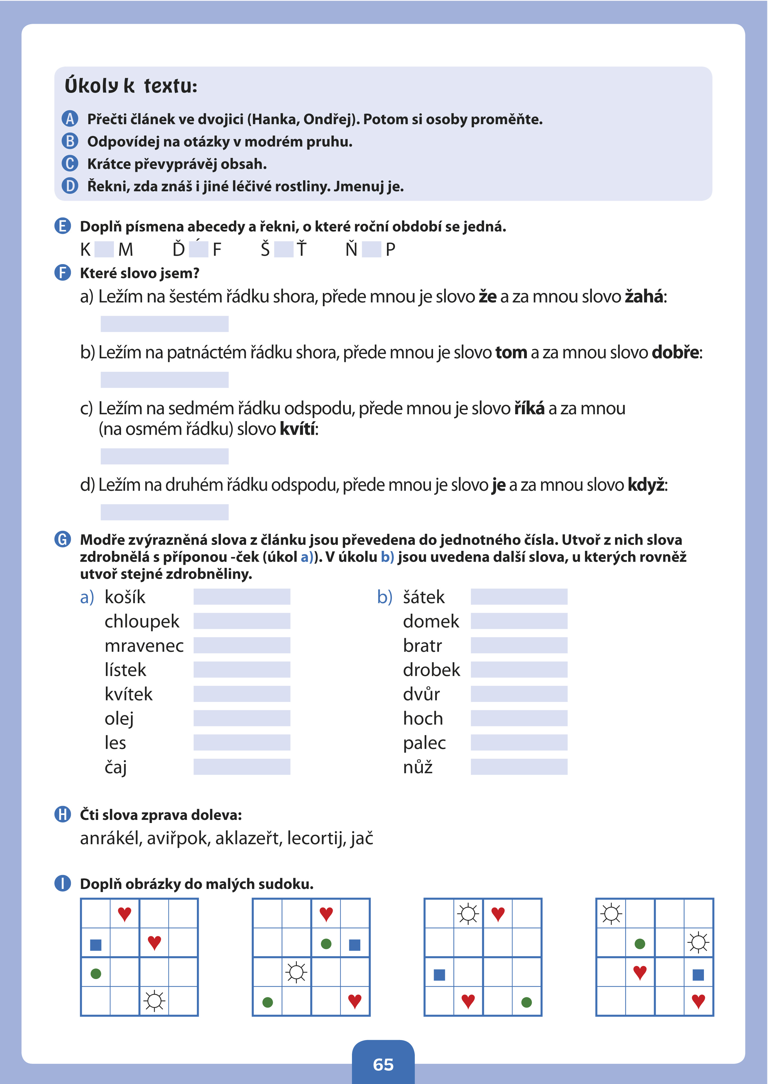 Zábavné čtení (nejen) pro dyslektiky
