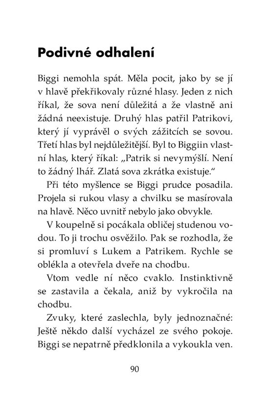 Klub Tygrů – Volání zlaté sovy