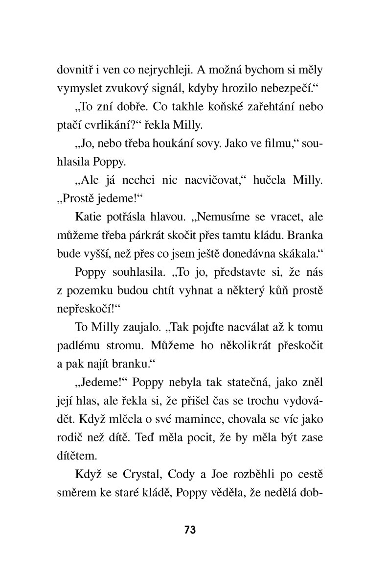 Stáje Zlatá hvězda – Pátrání v sedle