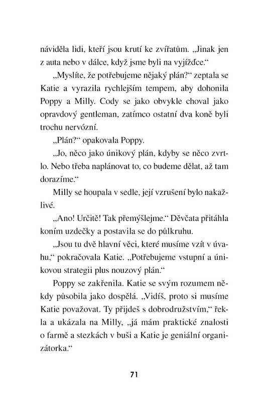 Stáje Zlatá hvězda – Pátrání v sedle