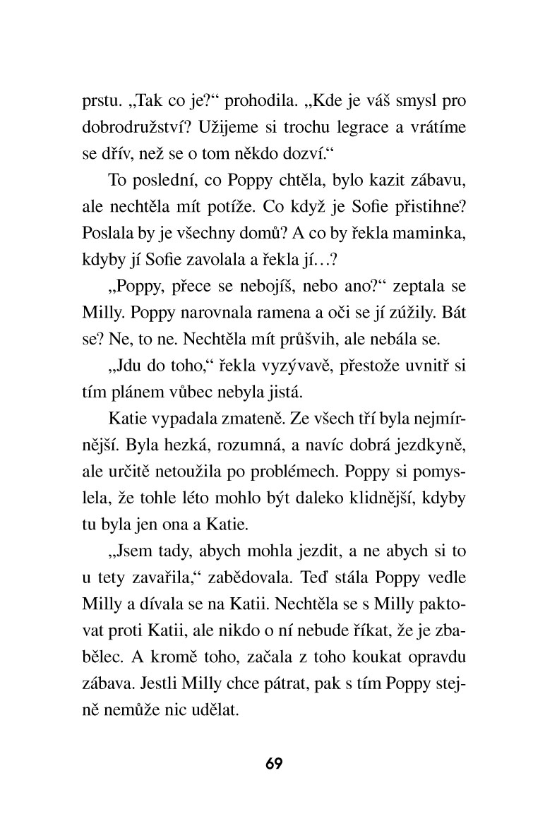 Stáje Zlatá hvězda – Pátrání v sedle