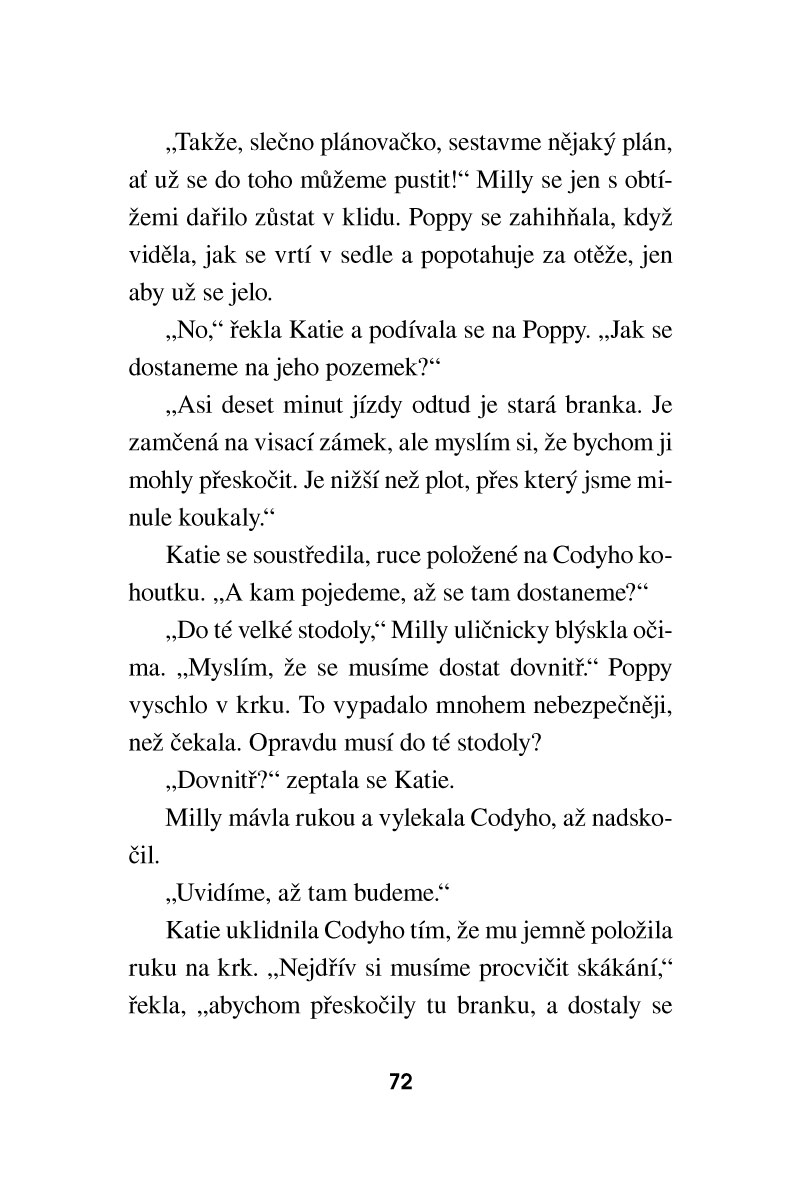 Stáje Zlatá hvězda – Pátrání v sedle