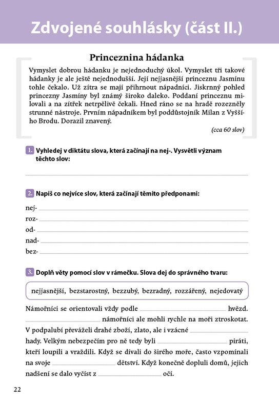Diktáty trochu jinak pro 5. třídu ZŠ