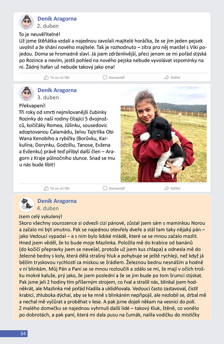 Deník psa Aragorna