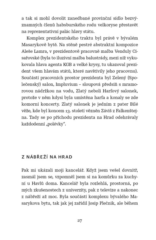 Deset let s Václavem Havlem