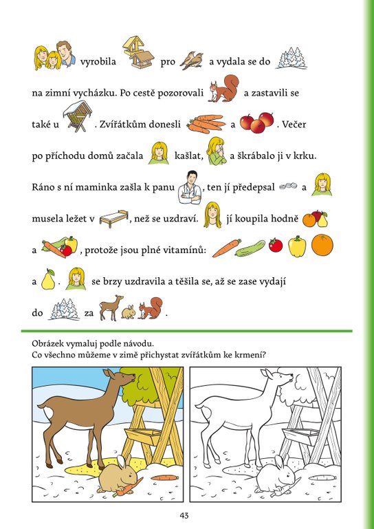 Logopedická cvičení se zvířátky