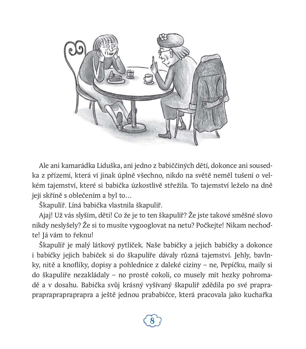 O líné babičce