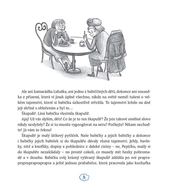 O líné babičce