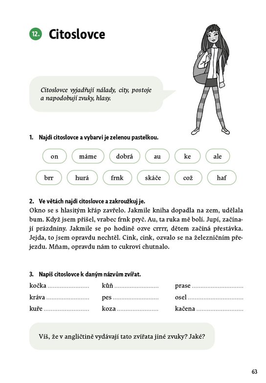 Procvičuj - Slovní druhy