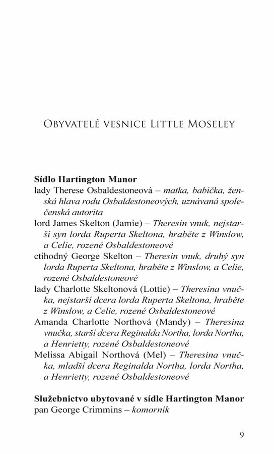 Vánoční zázrak lady Osbaldestoneové