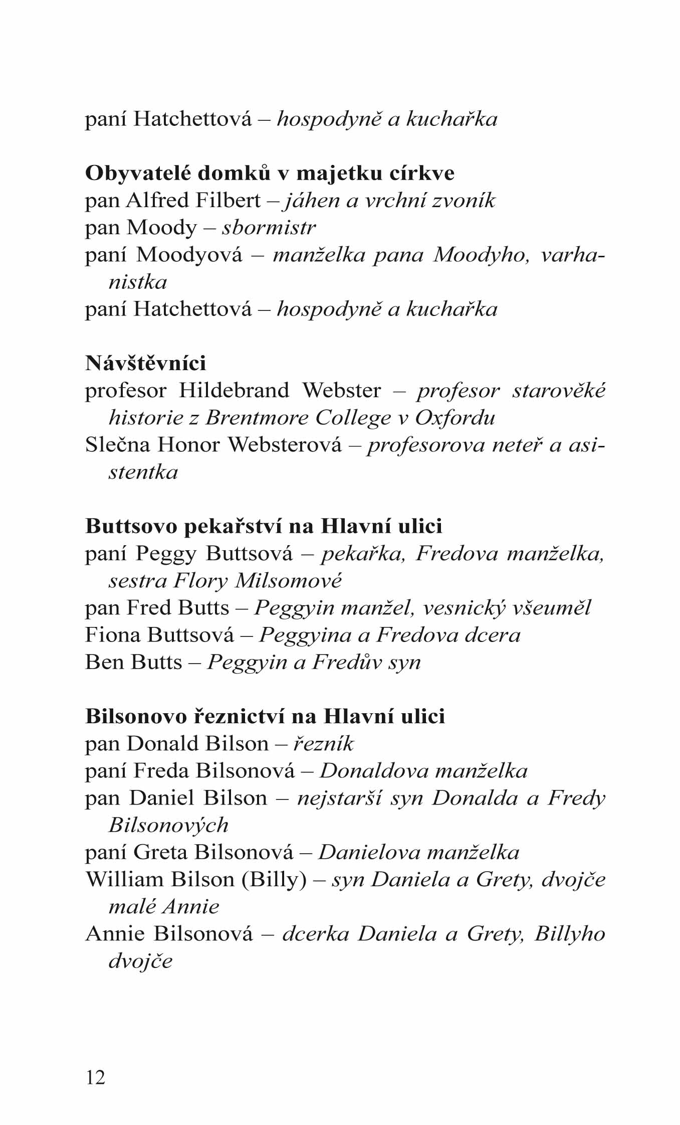 Vánoční zázrak lady Osbaldestoneové
