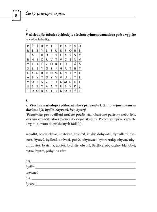 Český pravopis expres