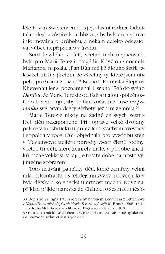 Marie Terezie: císařovna a matka 