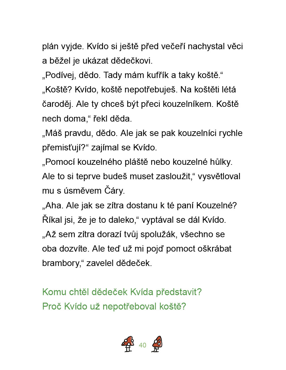 Čteme sami – Jak se chtěl čaroděj stát kouzelníkem 