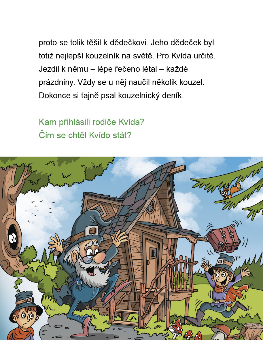 Čteme sami – Jak se chtěl čaroděj stát kouzelníkem 